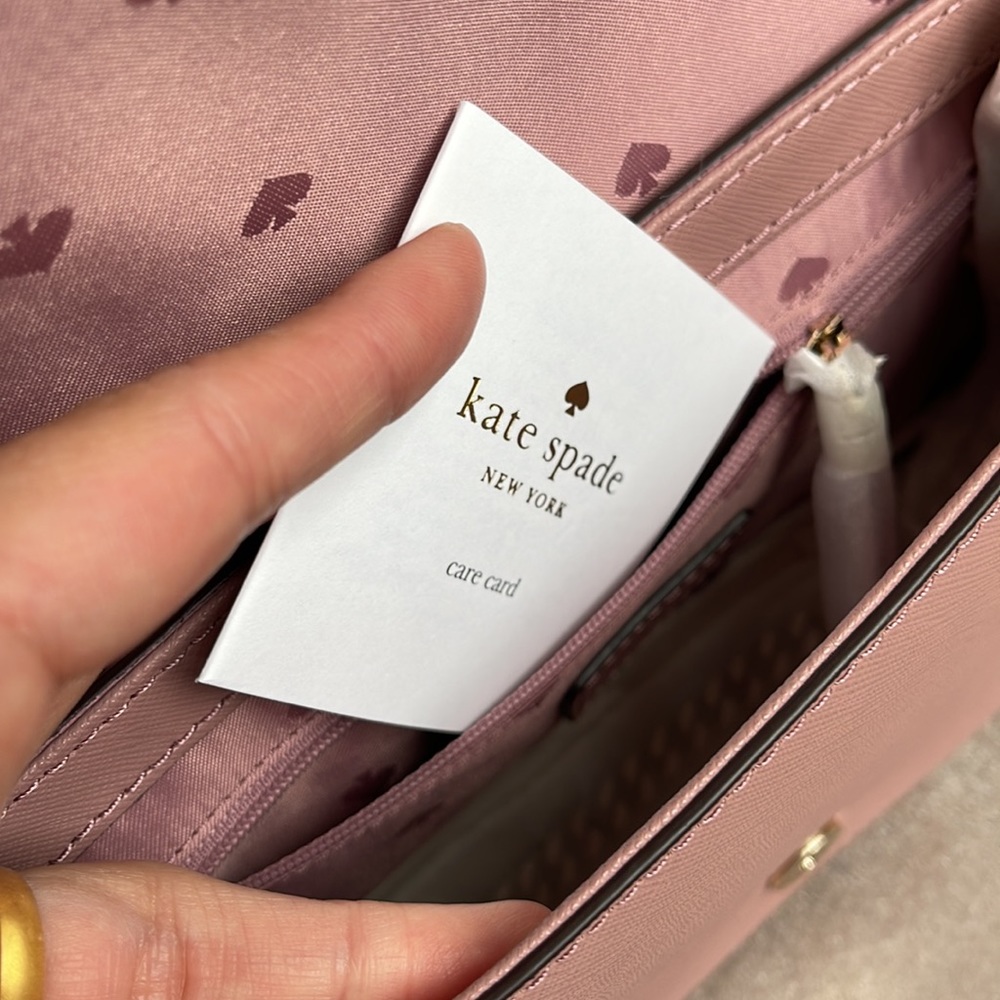 Kate Spade Laurel Way Greer Crossbody - Dusty Peony - Picture 4 of 12